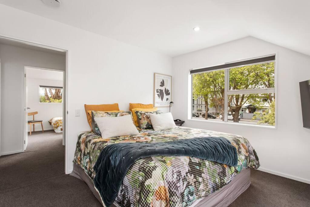 Convenient Urban Townhouse 2 Carparks Available Apartment Christchurch Exterior foto